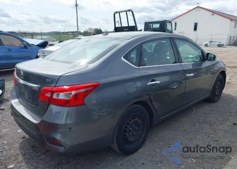 2017 Nissan Sentra Sv from USA, damaged, VIN 3N1AB7AP9HL685023